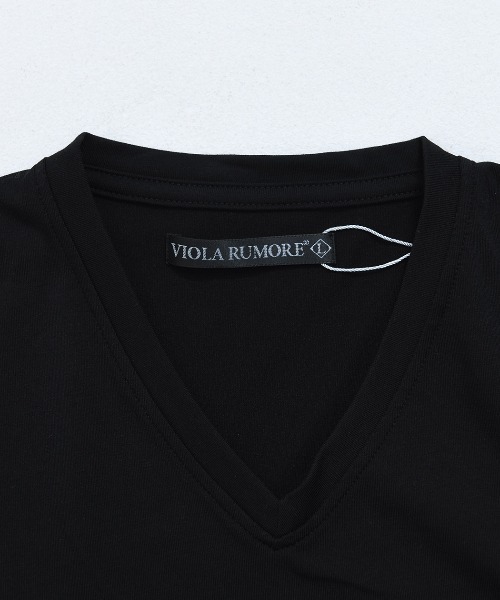VIOLA（ヴィオラ）の「『VIOLA rumore/ヴィオラ ルモーレ』PRINT VN-T（Tシャツ/カットソー・メンズ・ブラック/レッド/ホワイト・L/XL/M）」の10枚目の写真