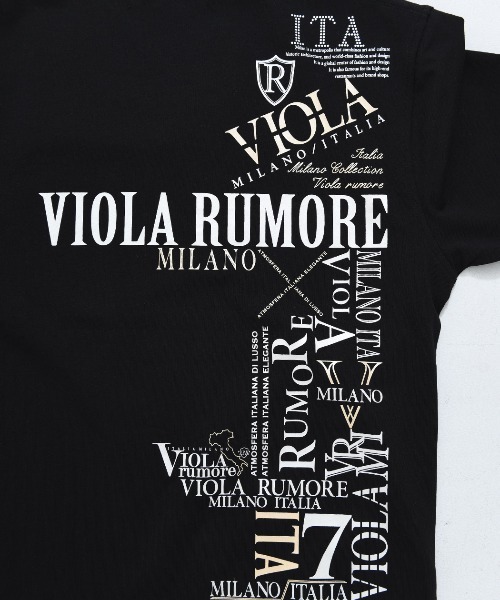 VIOLA（ヴィオラ）の「『VIOLA rumore/ヴィオラ ルモーレ』PRINT VN-T（Tシャツ/カットソー・メンズ・ブラック/レッド/ホワイト・L/XL/M）」の16枚目の写真