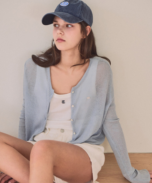 SLOWLOLLI(スローローリ)の「Nubi ribbed sleeveless_2 Colors(Tシャツ/カットソー・レディース・ホワイト/ブラック・FREE)」の4枚目の写真