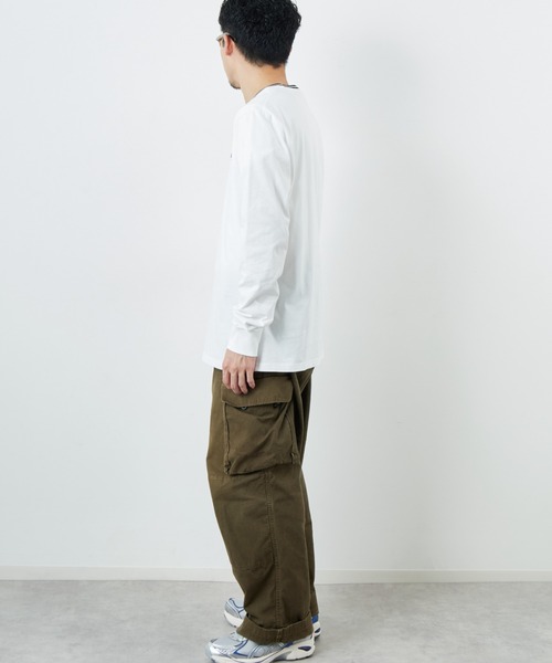 FRED PERRY（フレッドペリー）の「[FRED PERRY/フレッドペリー] ツインティップライン ロングスリーブTシャツ M9602（Tシャツ/カットソー・レディース・ホワイト・M/S/L）」の16枚目の写真