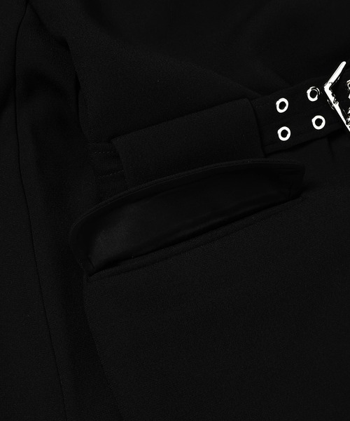 GANNI（ガニー）の「Bonded Crepe Blazer（その他アウター・レディース・ブラック・38）」の4枚目の写真