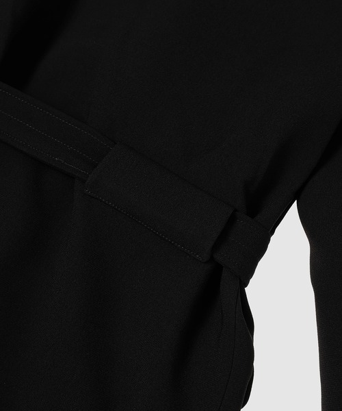 GANNI（ガニー）の「Bonded Crepe Blazer（その他アウター・レディース・ブラック・38）」の6枚目の写真