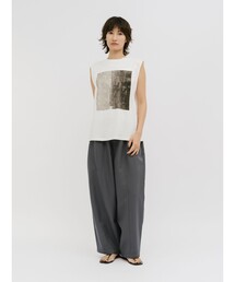 MIDIUMISOLID | MIDIUMISOLID for Ladies バレルフォームパンツ(その他パンツ)
