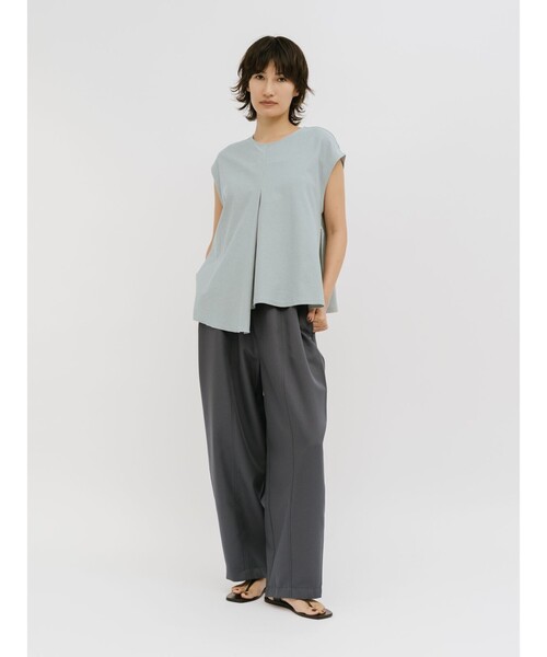 MIDIUMISOLID（ミディウミソリッド）の「MIDIUMISOLID for Ladies バレルフォームパンツ（その他パンツ・レディース・グレー/ブラック・FREE）」の13枚目の写真