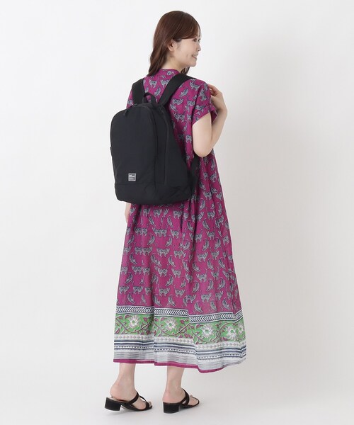 one'sterrace(ワンズテラス)の「【A4可】anello ムレしらずデイパック(バックパック/リュック・レディース・ブラック系8/グレー系4/ベージュ系8・99)」の13枚目の写真