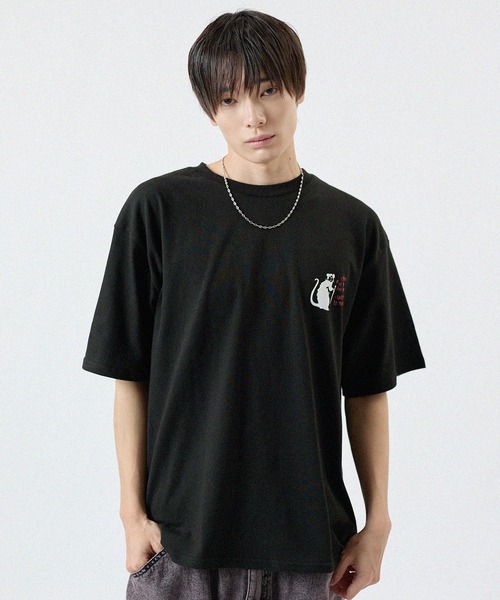 MSG（エムエスジー）の「ペイントロゴプリントTシャツ（Tシャツ/カットソー・メンズ・ホワイト/ブラック・M/L）」の10枚目の写真