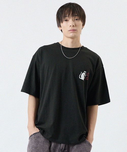 MSG（エムエスジー）の「ペイントロゴプリントTシャツ（Tシャツ/カットソー・メンズ・ホワイト/ブラック・M/L）」の11枚目の写真