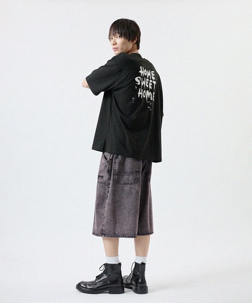MSG（エムエスジー）の「ペイントロゴプリントTシャツ（Tシャツ/カットソー・メンズ・ホワイト/ブラック・M/L）」の16枚目の写真