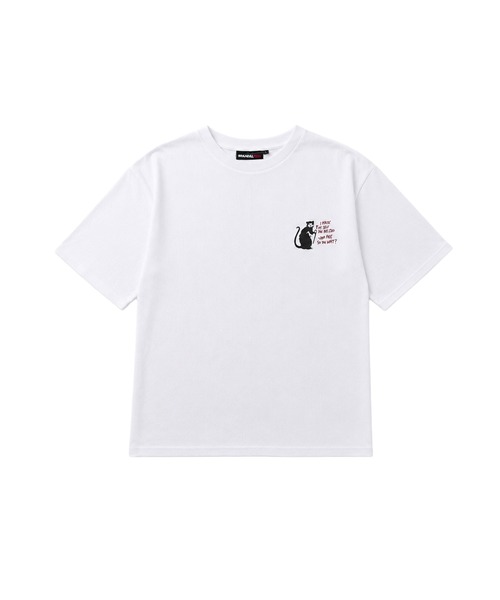 MSG（エムエスジー）の「ペイントロゴプリントTシャツ（Tシャツ/カットソー・メンズ・ホワイト/ブラック・M/L）」の17枚目の写真