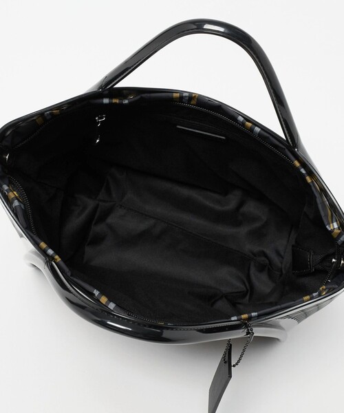 BEAUTY&YOUTH UNITED ARROWS（ビューティーアンドユースユナイテッドアローズ）の「PVC ダイヤモンドカット トートバッグ（トートバッグ・レディース・その他1/ブラック・FREE）」の12枚目の写真