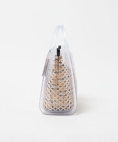 BEAUTY&YOUTH UNITED ARROWS（ビューティーアンドユースユナイテッドアローズ）の「PVC ダイヤモンドカット トートバッグ（トートバッグ・レディース・その他1/ブラック・FREE）」の17枚目の写真