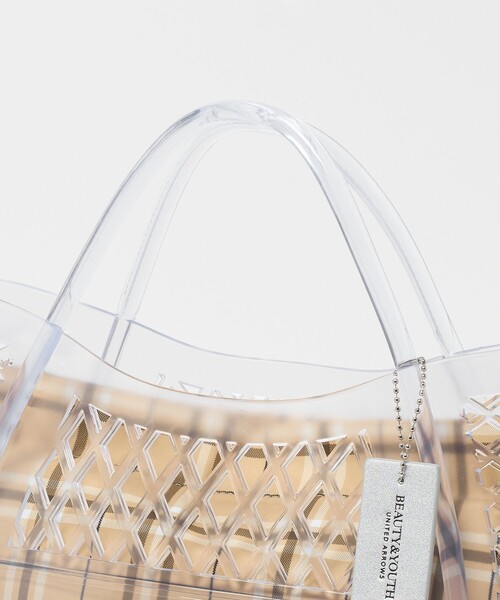 BEAUTY&YOUTH UNITED ARROWS（ビューティーアンドユースユナイテッドアローズ）の「PVC ダイヤモンドカット トートバッグ（トートバッグ・レディース・その他1/ブラック・FREE）」の20枚目の写真