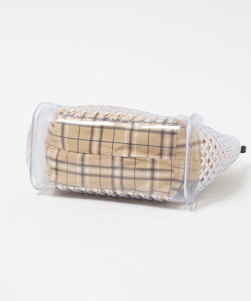 BEAUTY&YOUTH UNITED ARROWS（ビューティーアンドユースユナイテッドアローズ）の「PVC ダイヤモンドカット トートバッグ（トートバッグ・レディース・その他1/ブラック・FREE）」の21枚目の写真