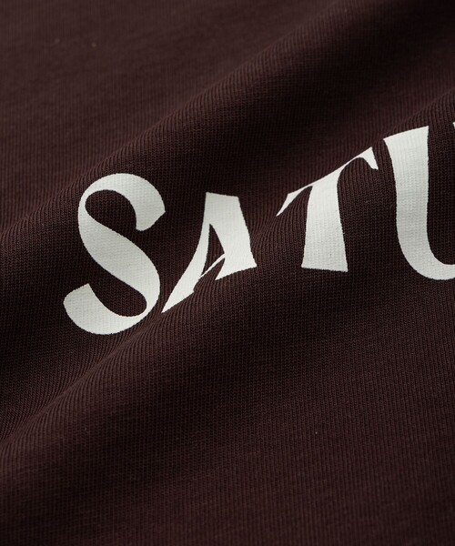 Saturdays NYC(サタデーズ ニューヨークシティ )の「Ripples Relaxed SS Tee(Tシャツ/カットソー・メンズ・ダークブラウン/ミント/ホワイト/ブラック・S/XL/M/L)」の12枚目の写真