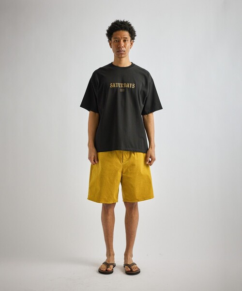 Saturdays NYC(サタデーズ ニューヨークシティ )の「Ripples Relaxed SS Tee(Tシャツ/カットソー・メンズ・ダークブラウン/ミント/ホワイト/ブラック・S/XL/M/L)」の22枚目の写真