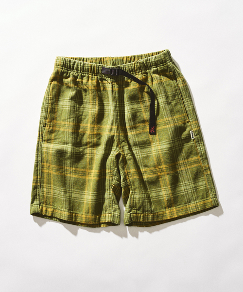 417 EDIFICE(フォーワンセブンエディフィス)の「Gramicci / グラミチ HEMP G-SHORT PLAID(その他パンツ・メンズ・グリーン・LARGE/X-LARGE)」の13枚目の写真