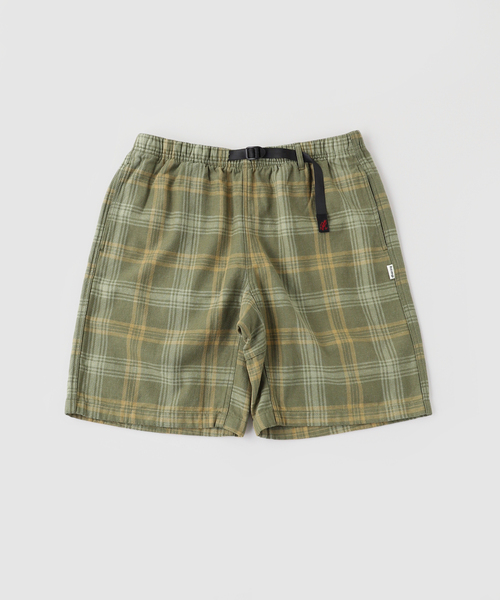417 EDIFICE(フォーワンセブンエディフィス)の「Gramicci / グラミチ HEMP G-SHORT PLAID(その他パンツ・メンズ・グリーン・LARGE/X-LARGE)」の3枚目の写真