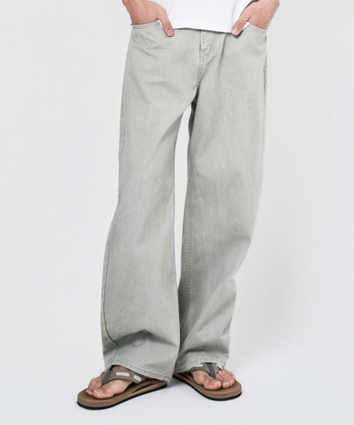 WAAR(ワール)の「M292 カチオンワイドパンツ_サンドベージュ(その他パンツ・メンズ・その他・LARGE/SMALL/MEDIUM)」の1枚目の写真