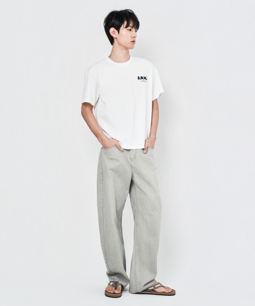 WAAR(ワール)の「M292 カチオンワイドパンツ_サンドベージュ(その他パンツ・メンズ・その他・LARGE/SMALL/MEDIUM)」の6枚目の写真
