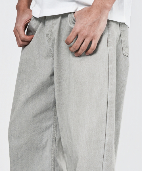 WAAR(ワール)の「M292 カチオンワイドパンツ_サンドベージュ(その他パンツ・メンズ・その他・LARGE/SMALL/MEDIUM)」の8枚目の写真