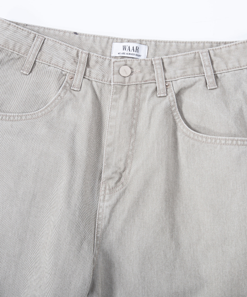 WAAR(ワール)の「M292 カチオンワイドパンツ_サンドベージュ(その他パンツ・メンズ・その他・LARGE/SMALL/MEDIUM)」の13枚目の写真