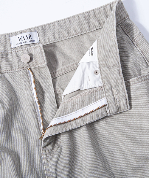 WAAR(ワール)の「M292 カチオンワイドパンツ_サンドベージュ(その他パンツ・メンズ・その他・LARGE/SMALL/MEDIUM)」の15枚目の写真