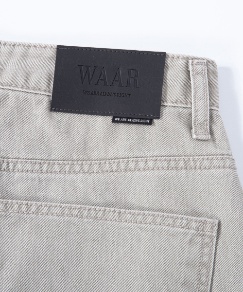 WAAR(ワール)の「M292 カチオンワイドパンツ_サンドベージュ(その他パンツ・メンズ・その他・LARGE/SMALL/MEDIUM)」の18枚目の写真