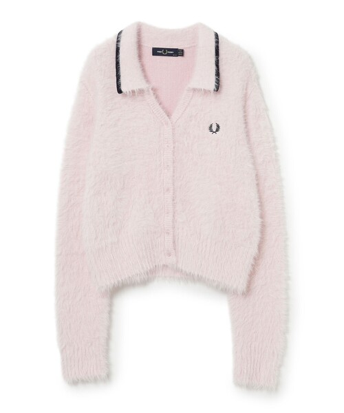 FRED PERRY(フレッドペリー)の「【別注】FRED PERRY / フラッフィー ニット カーディガン(カーディガン/ボレロ・レディース・ピンク系その他/ホワイト系その他/ブラウン系その他・10)」の21枚目の写真