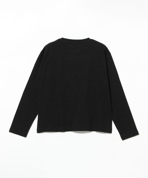FUTURE ARCHIVE(フューチャーアーカイブ)の「FUTURE ARCHIVE / SLUB LONG SLEEVE TEE(Tシャツ/カットソー・メンズ・ホワイト/ブラック・L/M/XL/S)」の3枚目の写真