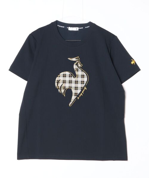 le coq sportif（ルコックスポルティフ）の「サンスクリーン半袖Tシャツ（Tシャツ/カットソー・レディース・ネイビー/レッド/ブルー/ホワイト・L/M/XL/S）」の3枚目の写真