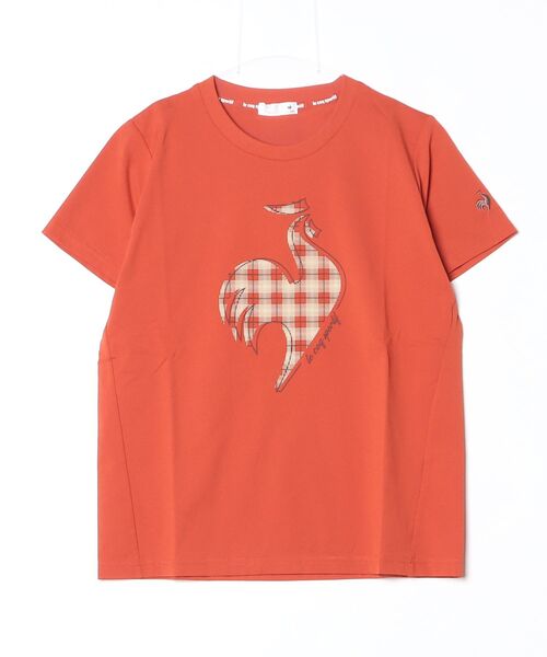 le coq sportif（ルコックスポルティフ）の「サンスクリーン半袖Tシャツ（Tシャツ/カットソー・レディース・ネイビー/レッド/ブルー/ホワイト・L/M/XL/S）」の4枚目の写真