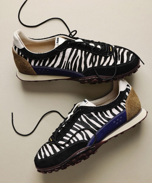 PANE(ペイン)の「<PANE>CREST KICK ZEBRA スニーカー(スニーカー・レディース・その他1・38(24cm)/37(23.5cm)/24.5㎝/40/25.5cm)」の10枚目の写真
