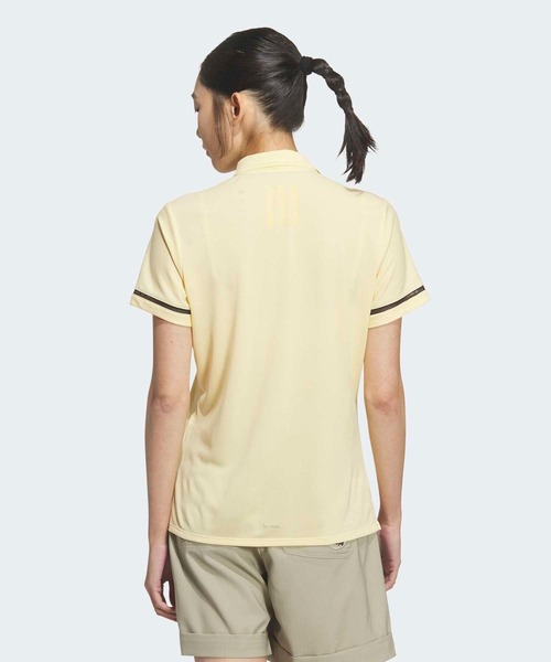 adidas(アディダス)の「クライマクール半袖ポロシャツ【adidas Golf/アディダスゴルフ】(ポロシャツ・レディース・イエロー・LARGE/MEDIUM/SMALL/X-LARGE/X-SMALL)」の2枚目の写真
