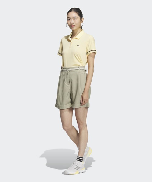 adidas(アディダス)の「クライマクール半袖ポロシャツ【adidas Golf/アディダスゴルフ】(ポロシャツ・レディース・イエロー・LARGE/MEDIUM/SMALL/X-LARGE/X-SMALL)」の5枚目の写真