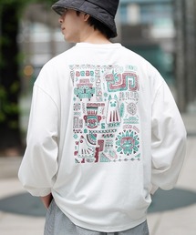 チチカカ（チチカカ）の「キカおばけ犬ロングTシャツ【ユニセックス】（Tシャツ/カットソー）」