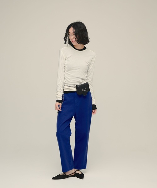 eL(エル)の「【eL】Chain Waist Pouch/1070211(ショルダーバッグ・レディース・ブラック/カーキ・FREE)」の19枚目の写真