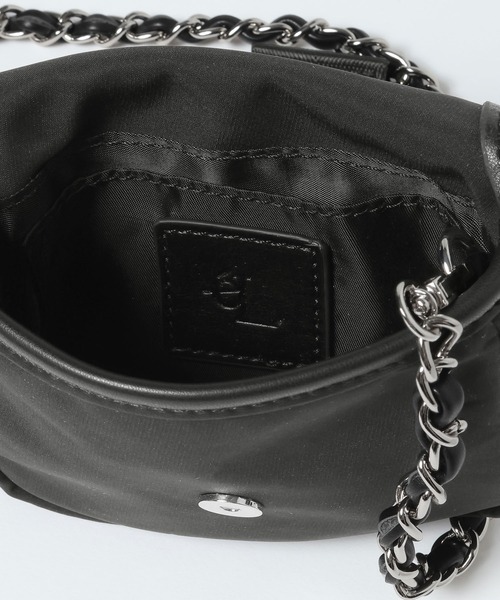 eL(エル)の「【eL】Chain Waist Pouch/1070211(ショルダーバッグ・レディース・ブラック/カーキ・FREE)」の10枚目の写真