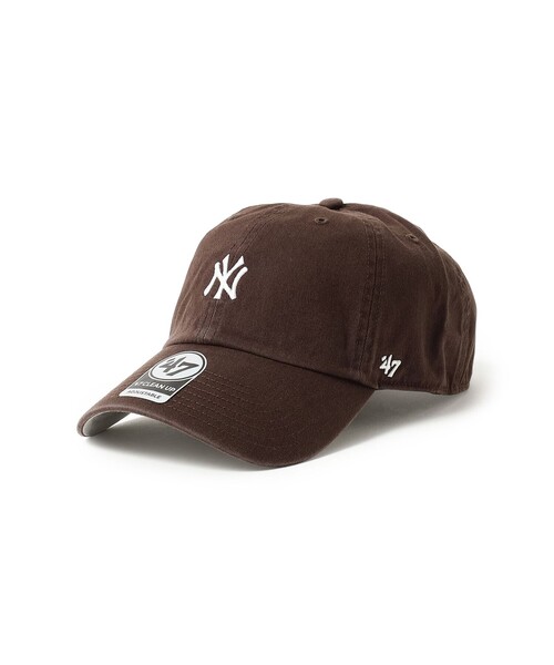 BEAMS HEART(ビームスハート)の「【ユニセックス】'47 CLEAN UP / BASE RUNNER キャップ NY(キャップ・メンズ・ネイビー/ホワイト系その他7/ピンク/ブラウン・ONE SIZE)」の3枚目の写真