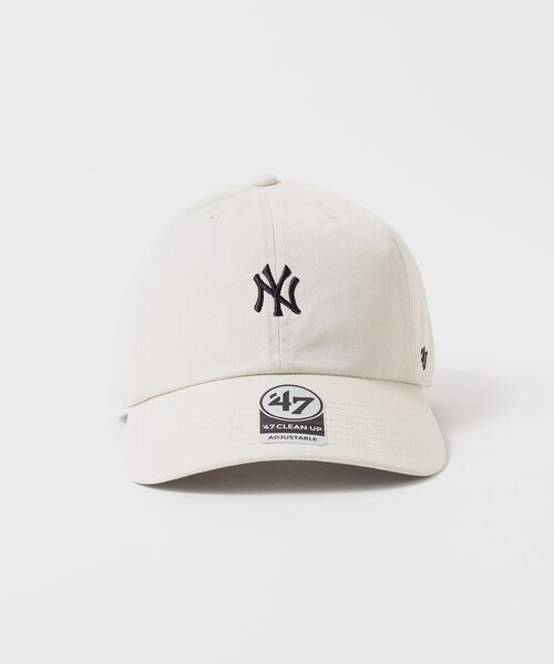 BEAMS HEART(ビームスハート)の「【ユニセックス】'47 CLEAN UP / BASE RUNNER キャップ NY(キャップ・メンズ・ネイビー/ホワイト系その他7/ピンク/ブラウン・ONE SIZE)」の5枚目の写真