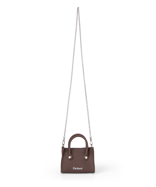 DEINET(ダイニット)の「JELLY CHAIN MINI BAG IN BROWN(ショルダーバッグ・レディース・その他・FREE)」の3枚目の写真
