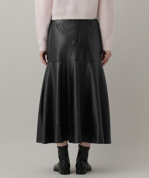 A part by（アパートバイ）の「フェイクレザーキリカエフレアスカート（スカート・レディース・ブラウン/ブラック・SMALL/MEDIUM）」の18枚目の写真