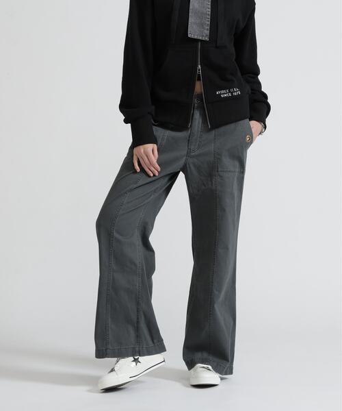 AVIREX(アヴィレックス)の「《NAVAL COLLECTION》POCKET DETAILE PANTS(その他パンツ・レディース・カーキ/チャコールグレー/オリーブ系・S/M)」の2枚目の写真