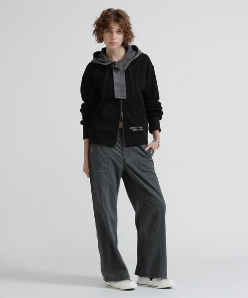 AVIREX(アヴィレックス)の「《NAVAL COLLECTION》POCKET DETAILE PANTS(その他パンツ・レディース・カーキ/チャコールグレー/オリーブ系・S/M)」の4枚目の写真