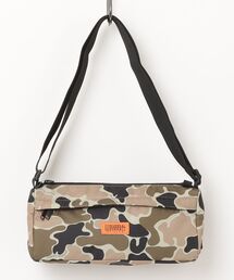 【94】【UNIVERSAL OVERALL/ユニバーサルオーバーオール】ワンポイントロゴ ツール スクエア ミニショルダーバッグ/クッション入り自立型/ペットボトル横収納可能/折り畳み傘収納対応/軽量/4L/ユニセックス