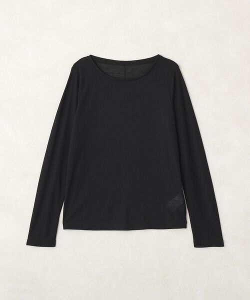 earth music&ecology(アースミュージックアンドエコロジー)の「シアープルオーバー(Tシャツ/カットソー・レディース・オフホワイト/オレンジ/ブラック・FREE)」の5枚目の写真