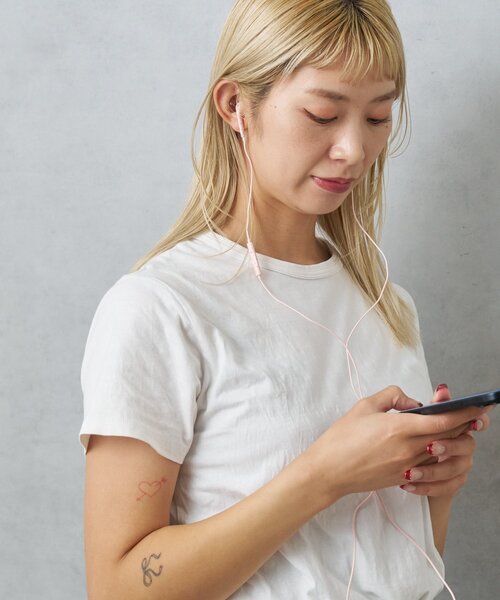 BIRTHDAY BAR(バースデイバー)の「【MAUER BERLIN】STRING EARPHONES 有線イヤホン(ヘッドフォン/イヤホン・レディース・ホワイト/ブラック/ピンク/シルバー/ブルー/ミント・0)」の11枚目の写真
