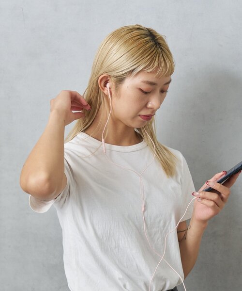 BIRTHDAY BAR(バースデイバー)の「【MAUER BERLIN】STRING EARPHONES 有線イヤホン(ヘッドフォン/イヤホン・レディース・ホワイト/ブラック/ピンク/シルバー/ブルー/ミント・0)」の12枚目の写真