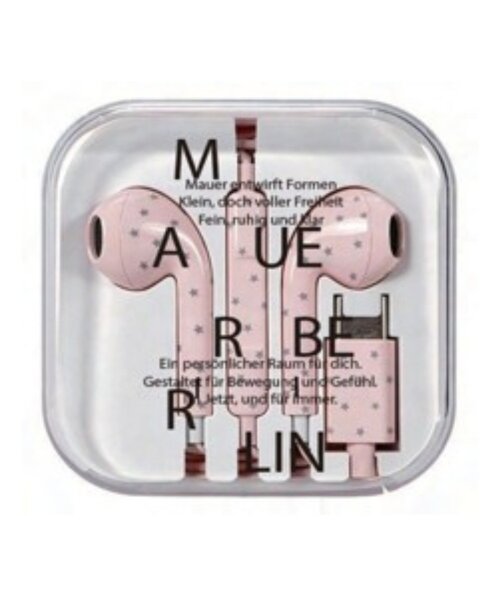 BIRTHDAY BAR(バースデイバー)の「【MAUER BERLIN】STRING EARPHONES 有線イヤホン(ヘッドフォン/イヤホン・レディース・ホワイト/ブラック/ピンク/シルバー/ブルー/ミント・0)」の5枚目の写真