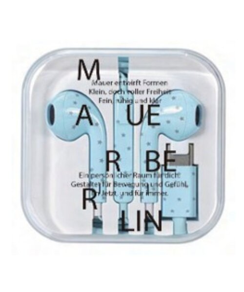 BIRTHDAY BAR(バースデイバー)の「【MAUER BERLIN】STRING EARPHONES 有線イヤホン(ヘッドフォン/イヤホン・レディース・ホワイト/ブラック/ピンク/シルバー/ブルー/ミント・0)」の4枚目の写真