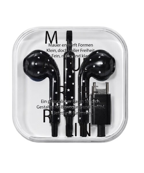 BIRTHDAY BAR(バースデイバー)の「【MAUER BERLIN】STRING EARPHONES 有線イヤホン(ヘッドフォン/イヤホン・レディース・ホワイト/ブラック/ピンク/シルバー/ブルー/ミント・0)」の2枚目の写真